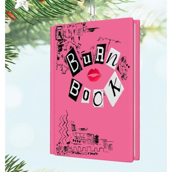 Mean Girls The Burn Book 2024 Hallmark Keepsake Christmas Ornament NEW! - Picture 5 of 5